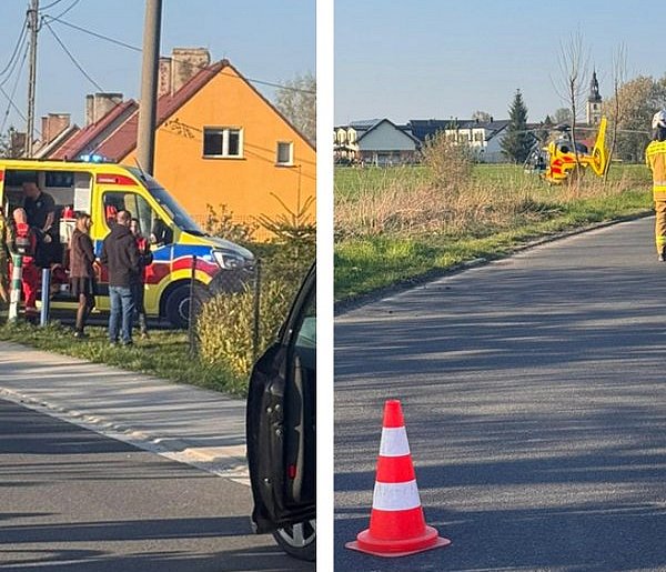 Łukowice Brzeskie. Mężczyzna przygnieciony przez konar, interweniował LPR