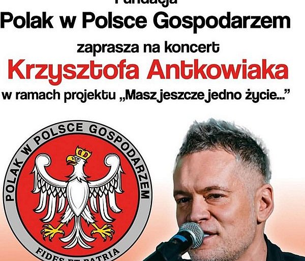Krzysztof Antkowiak w Brzegu. Muzyka i ważny przekaz