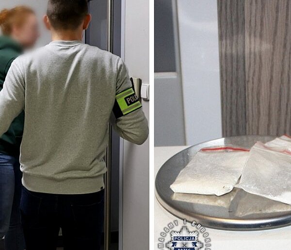 Nocna „dilerka” w Skarbimierzu. 33-latek wpadł z 200 porcjami amfetaminy