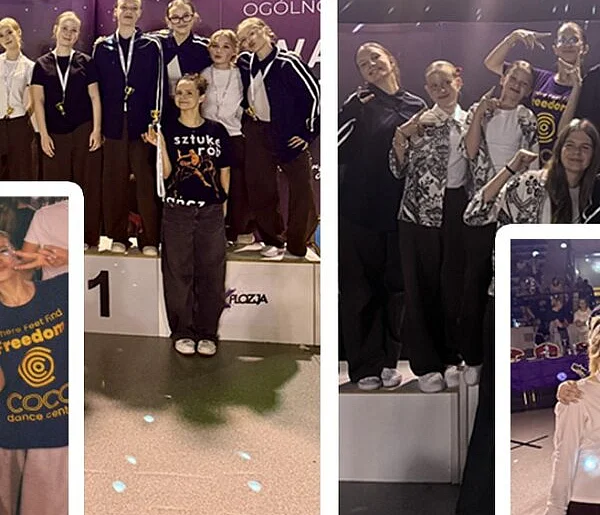 Młodzi tancerze z Brzegu nie zwalniają. Kolejne medale Coco Dance Center