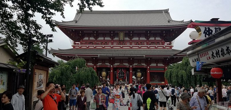  Brzeżanin w Japonii (cz.4) - Ogień świątyni Sensō-ji, woda z Sumida…