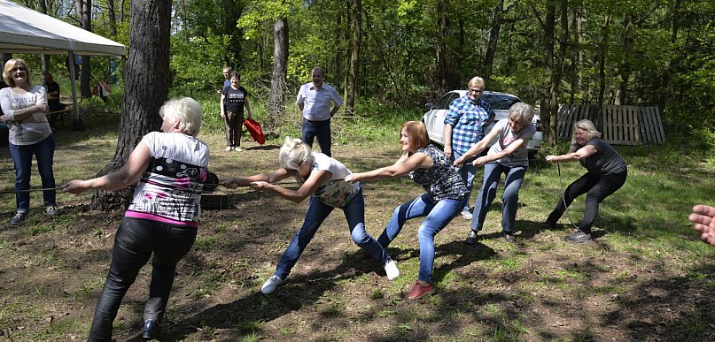 "Przywitanie Lata" - piknik turystyczny członków koła PTTK Jarzębina