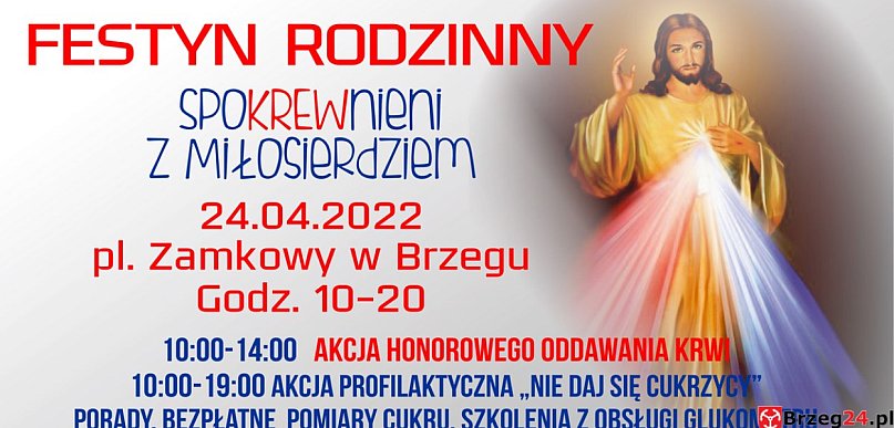  Akcja honorowego oddawania krwi, wspólne modlitwy, koncerty i festyn…