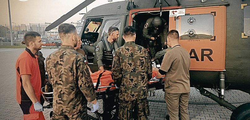 Miesiąc działalności wojskowego szpitala polowego w Nysie