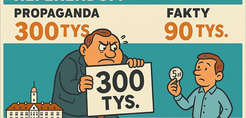  Prawda o referendum: 300 tys. w propagandzie, 90 tys. w faktach. Kto boi…
