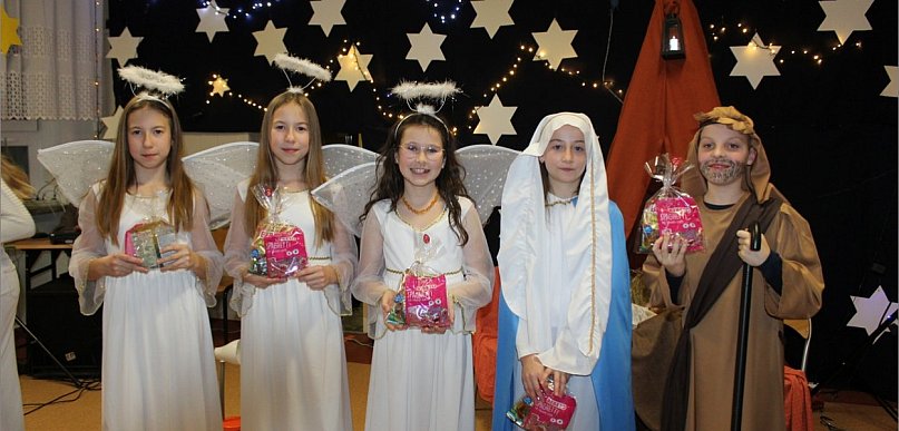 Świąteczna opowieść o empatii. Wyjątkowe jasełka w PSP w Olszance