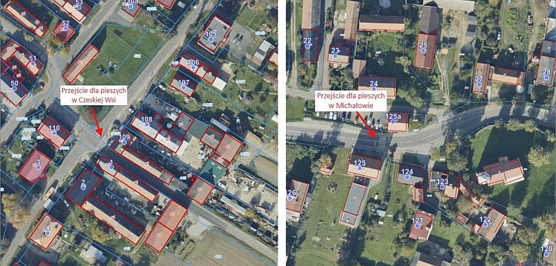 Super Zebra w Gminie Olszanka. Nowe przejścia w Michałowie i Czeskiej Wsi