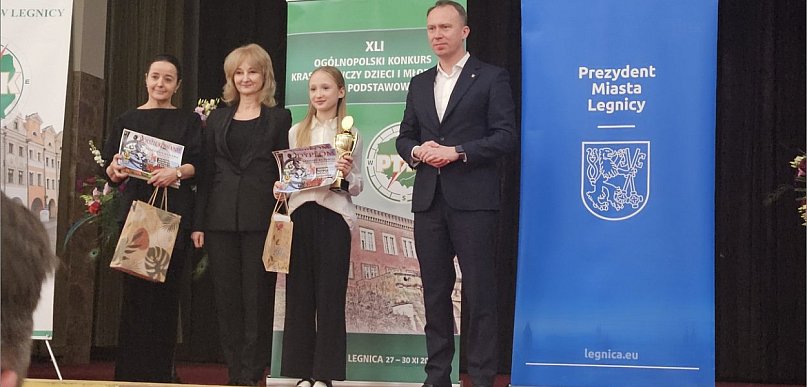 Ogólnopolski sukces uczennicy z Brzegu. Jaśmina w Europejskim Centrum Bajki