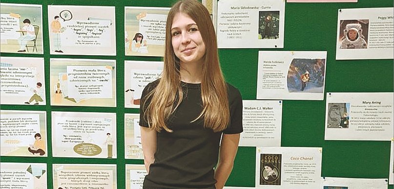Uczennica z Łosiowa wśród najlepszych. Sukces Hanny Krynickiej