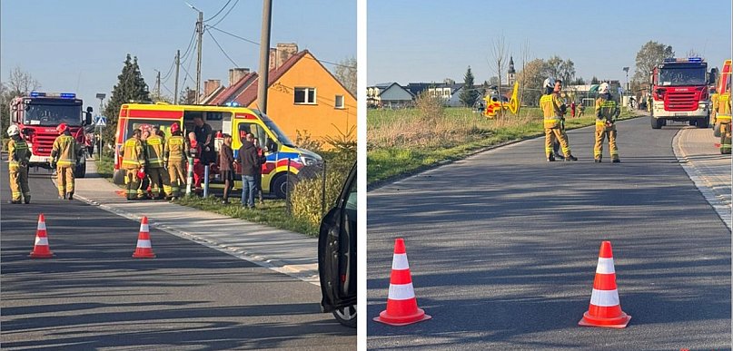 Łukowice Brzeskie. Mężczyzna przygnieciony przez konar, interweniował LPR