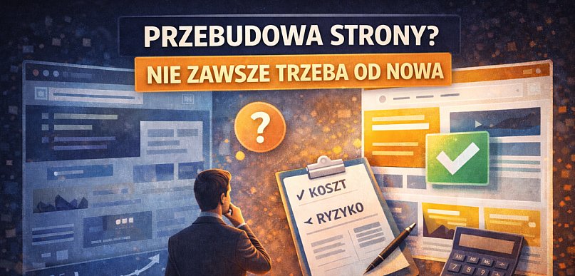 Kiedy warto robić redesign www, a kiedy szkoda czasu i pieniędzy?