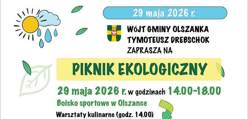 Nauka, frajda i ekologia. Gmina Olszanka zaprasza na rodzinny piknik
