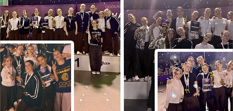 Młodzi tancerze z Brzegu nie zwalniają. Kolejne medale Coco Dance Center