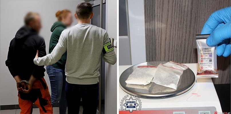 Nocna „dilerka” w Skarbimierzu. 33-latek wpadł z 200 porcjami amfetaminy