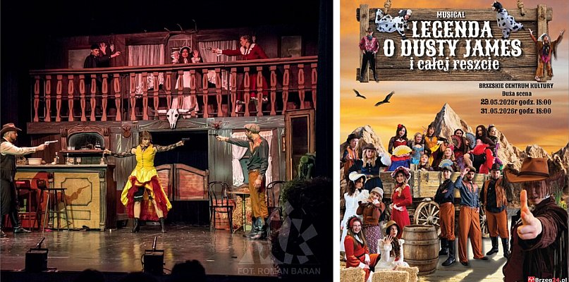 Dziki Zachód w Brzegu. Musical, który podbił publiczność wraca na scenę