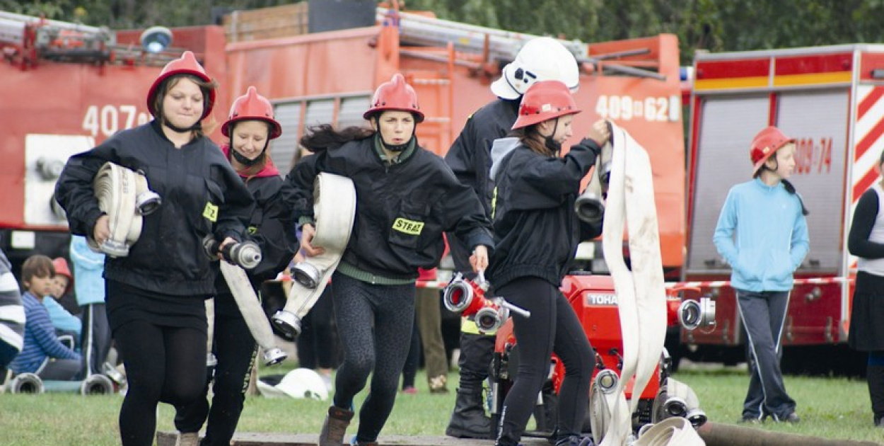  Gminne zawody strażackie OSP o Puchar    Wójta Gminy Lubsza