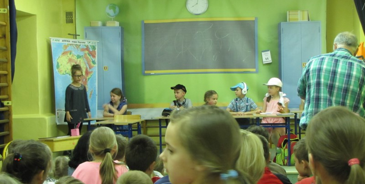 Aktorskie popisy w Zespole Szkół nr 2 w Brzegu