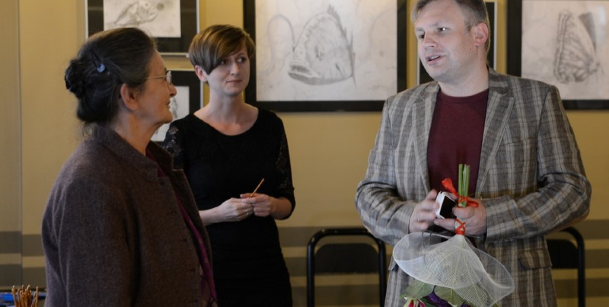 Wernisaż wystawy Adama Michalika