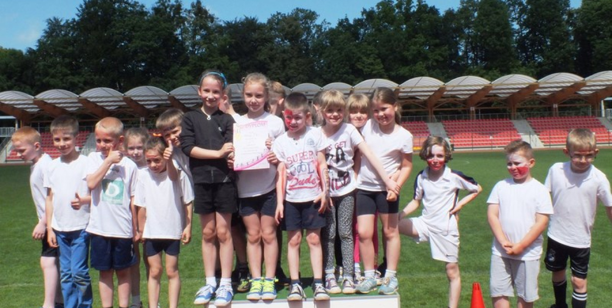 OLIMPIADA LEKKOATLETYCZNA W JEDYNCE