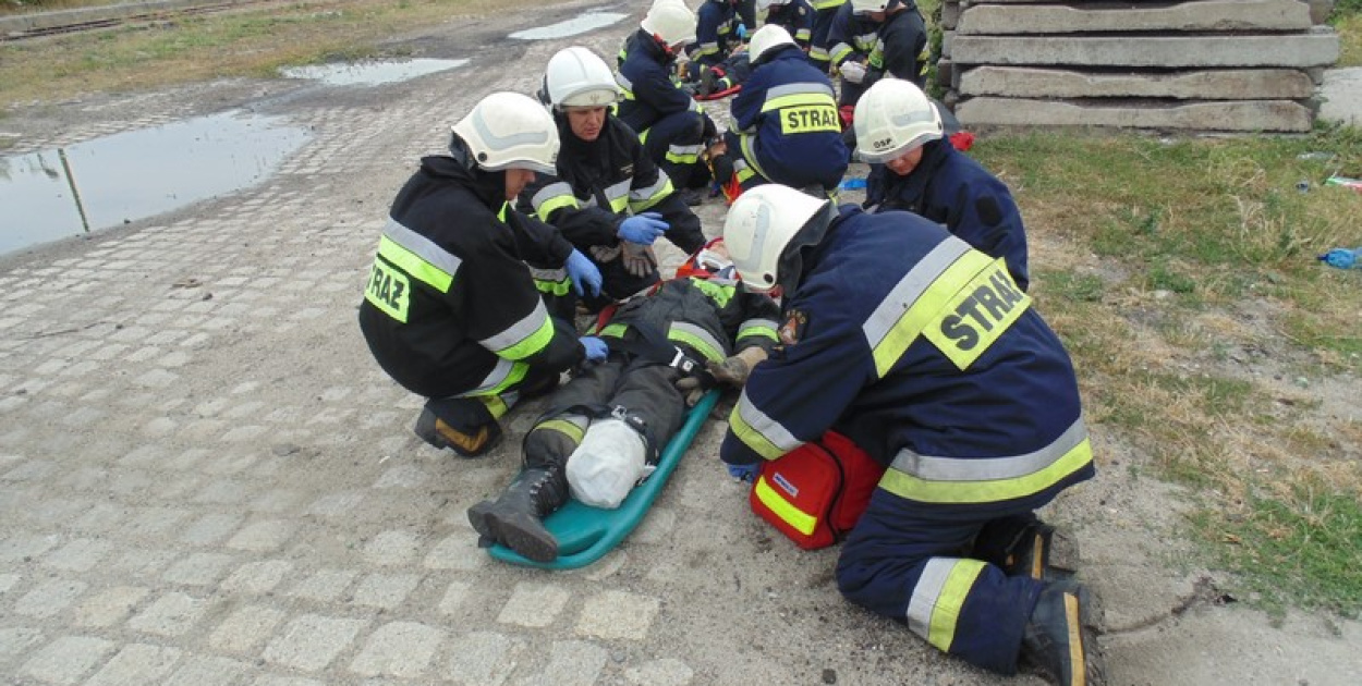 "Bocznica 2015": 20 osób rannych w wypadku kolejowym w Brzegu
