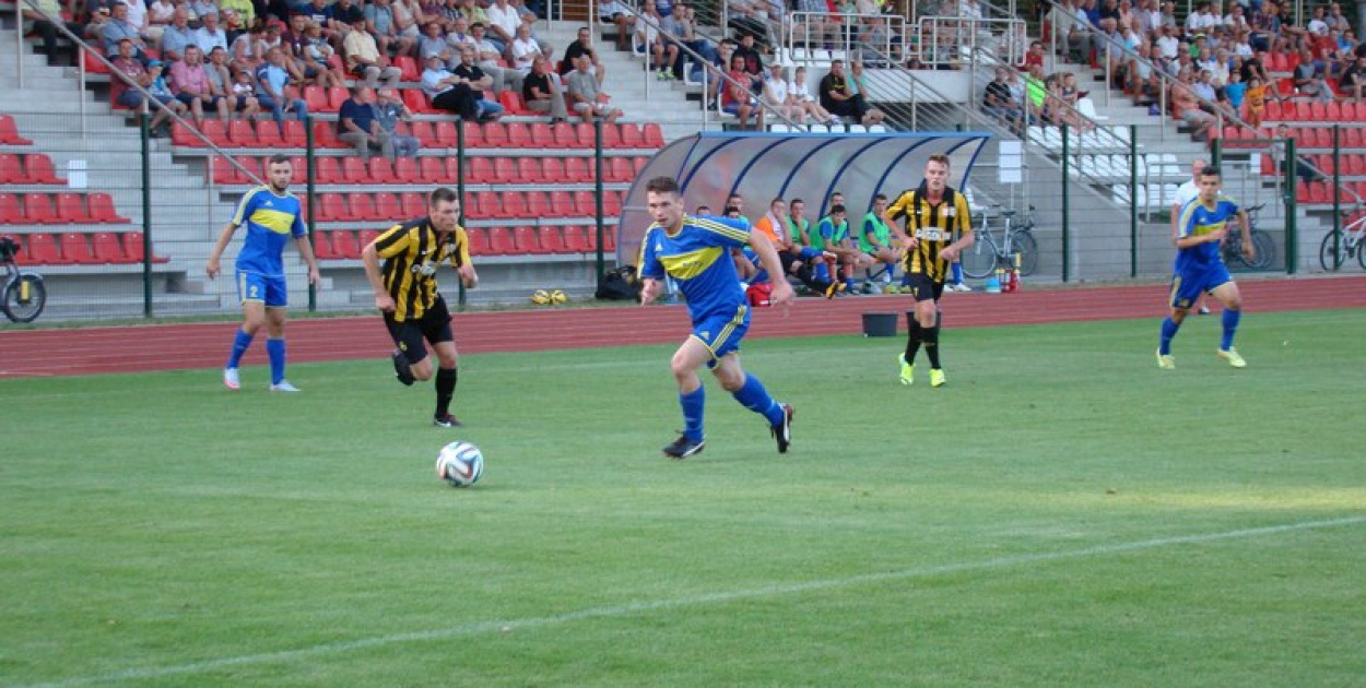 Stal Brzeg - MKS Gogolin - zadecydował karny w 94` minucie