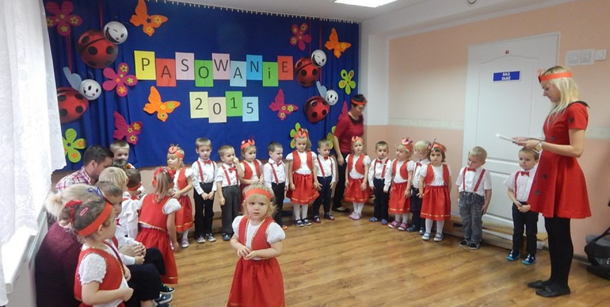 Pasowanie na przedszkolaka w "trójce"