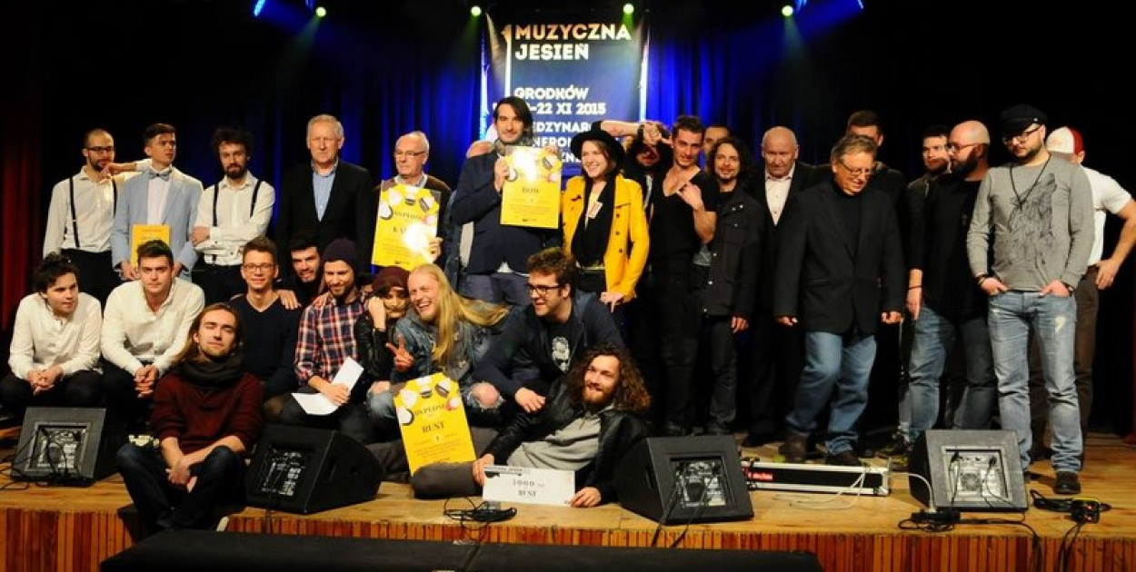 Zespół RusT z Poznania zwyciężył na "Muzycznej Jesieni 2015"