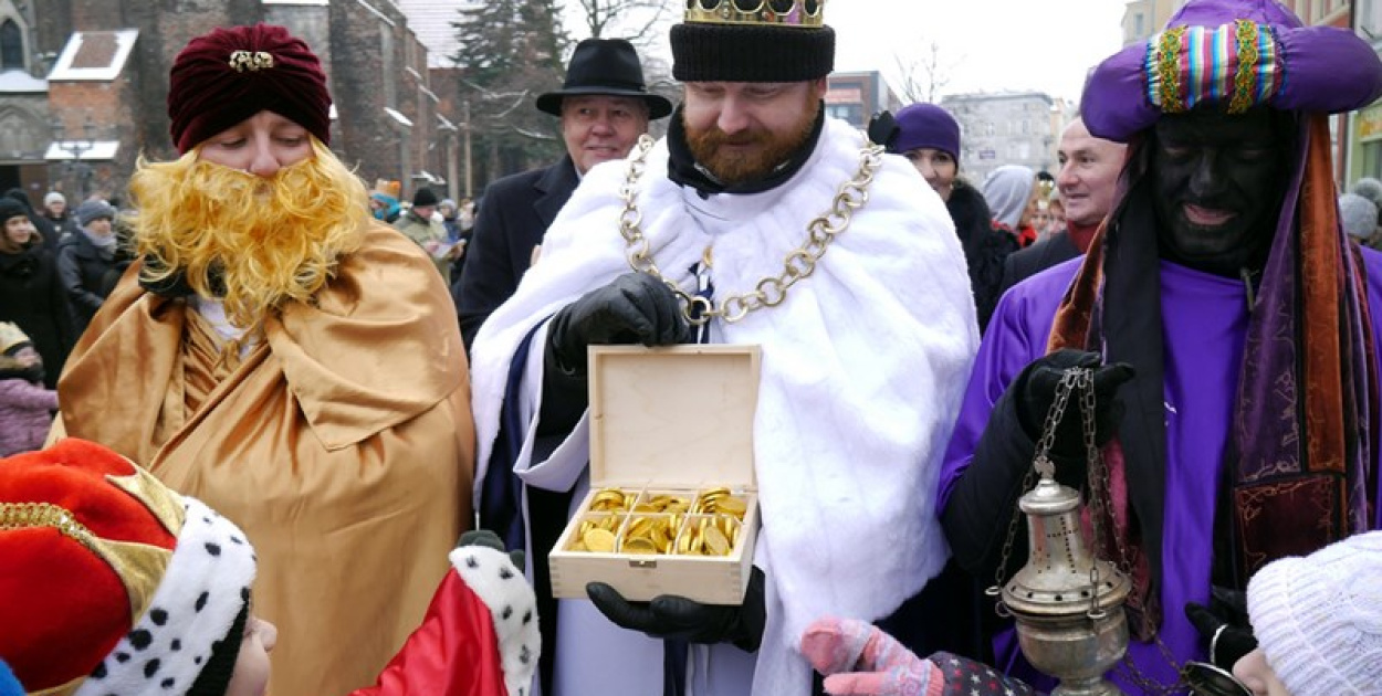 Orszak Trzech Króli przeszedł ulicami Brzegu