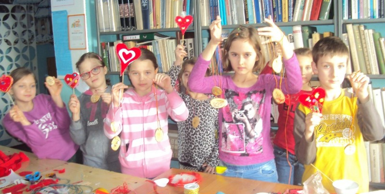 Ferie w Bibliotece Publicznej w Łosiowie