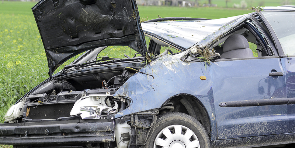 Kobieta w ciąży dachowała pod Grodkowem
