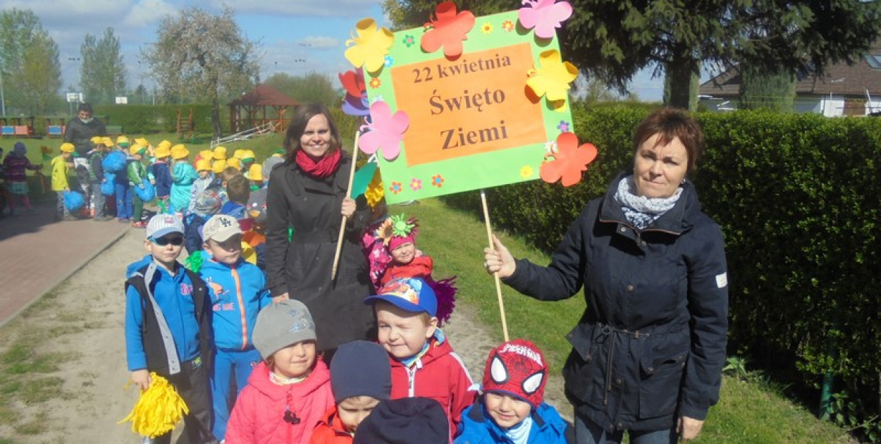 Międzynarodowy Dzień Ziemi  w Przedszkolu Publicznym nr 3 w Brzegu
