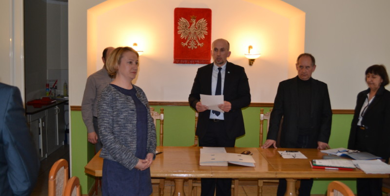 Uroczyste ślubowanie nowej radnej