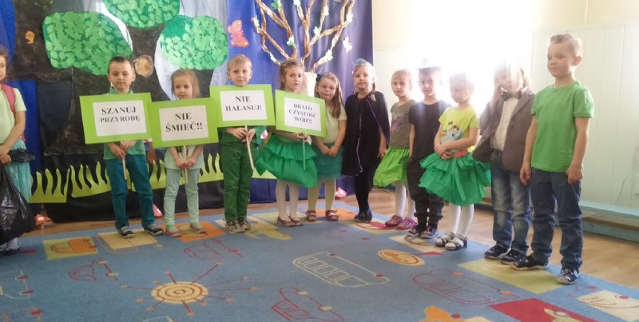 " Mali strażnicy przyrody" w Olszance