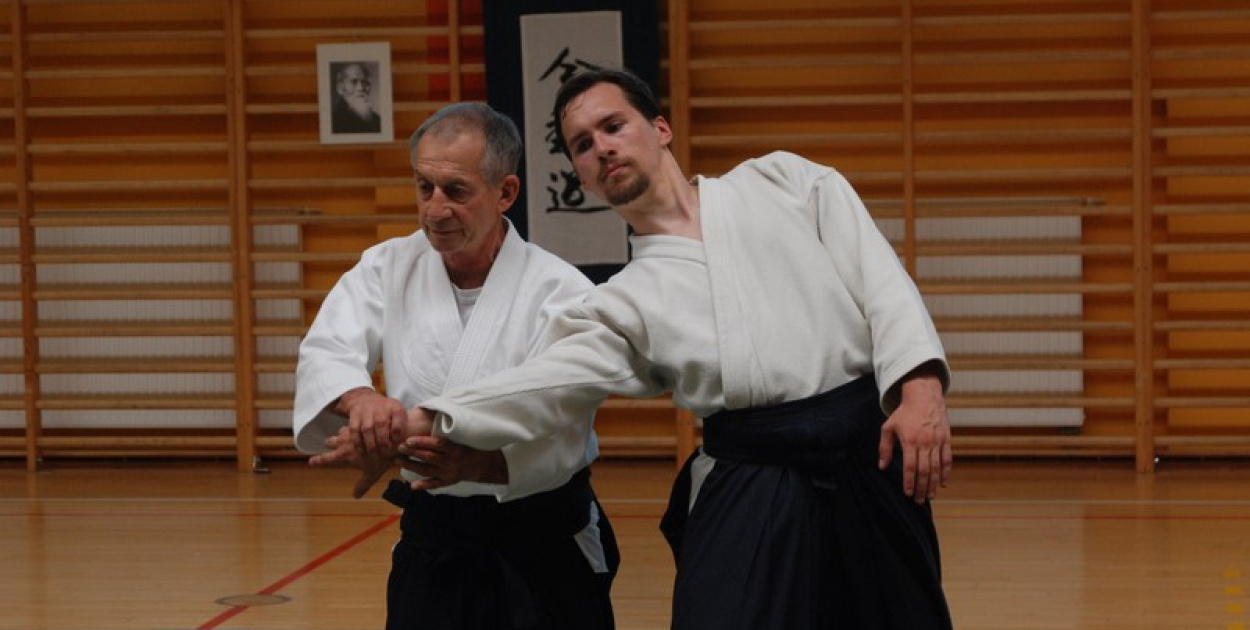Herve Guenard poprowadził seminarium aikido w Brzegu