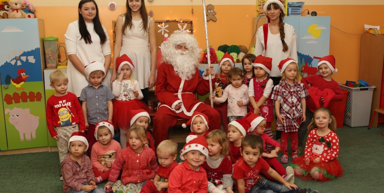 MIKOŁAJKI W RYTMIE ZUMBY W PRZEDSZKOLU NR 8