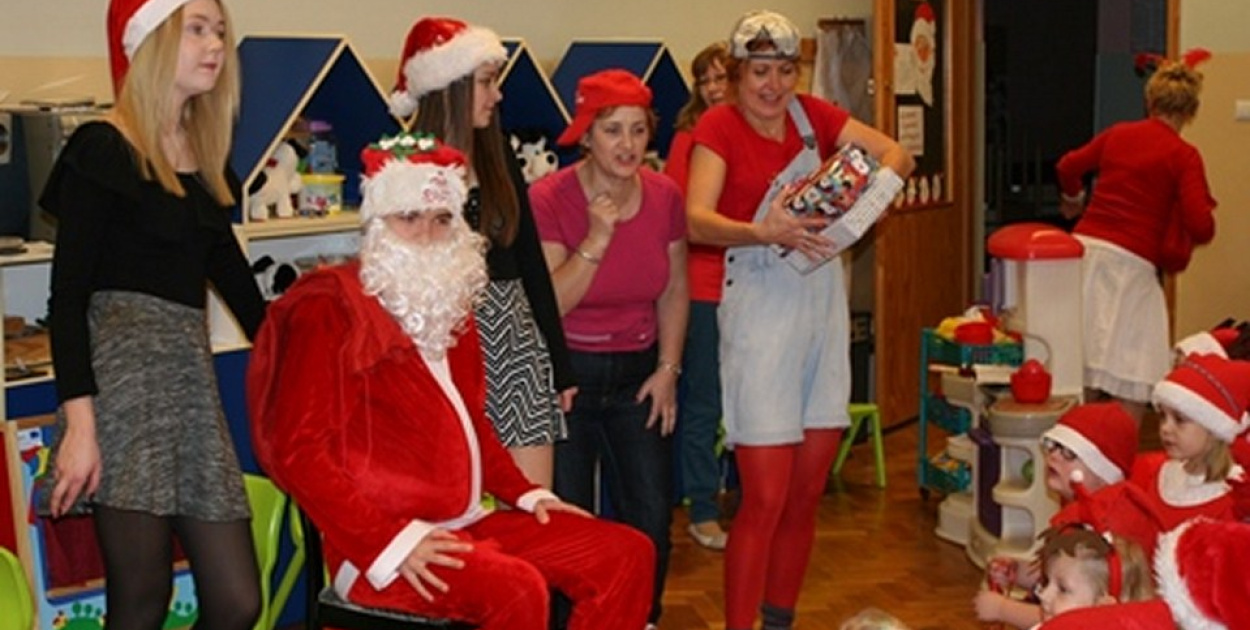 Spotkanie z Mikołajem w PP7 Integracyjnym