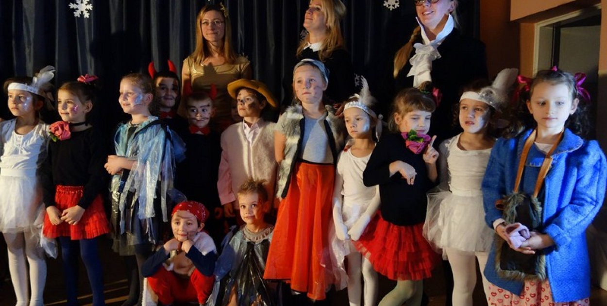 Królowa Śniegu w Przedszkolu Publicznym nr 1.