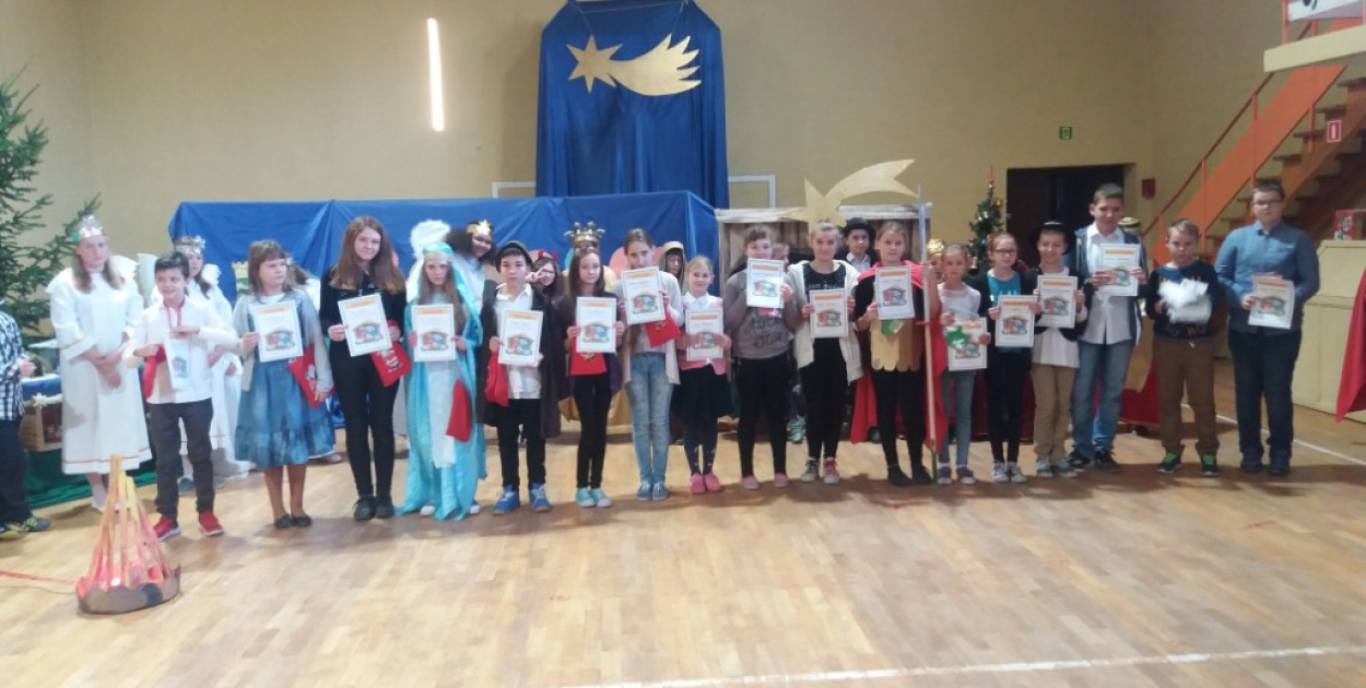 Konkurs szopek w lewińskiej podstawówce