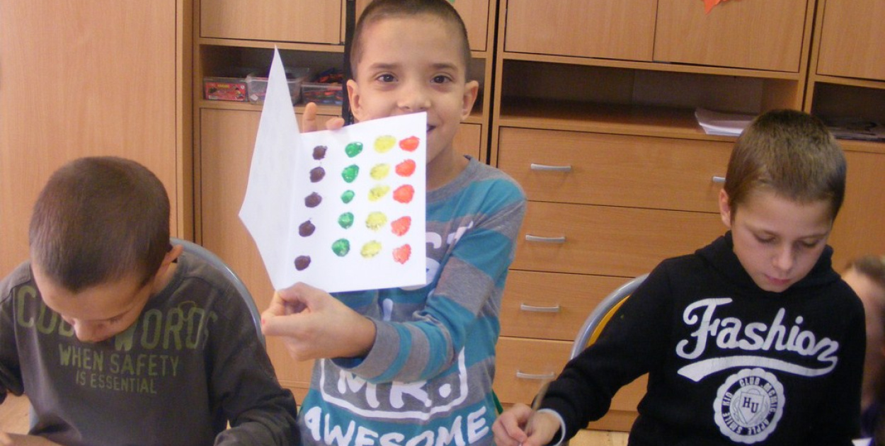 "Przygoda z książką" w świetlicy szkolnej