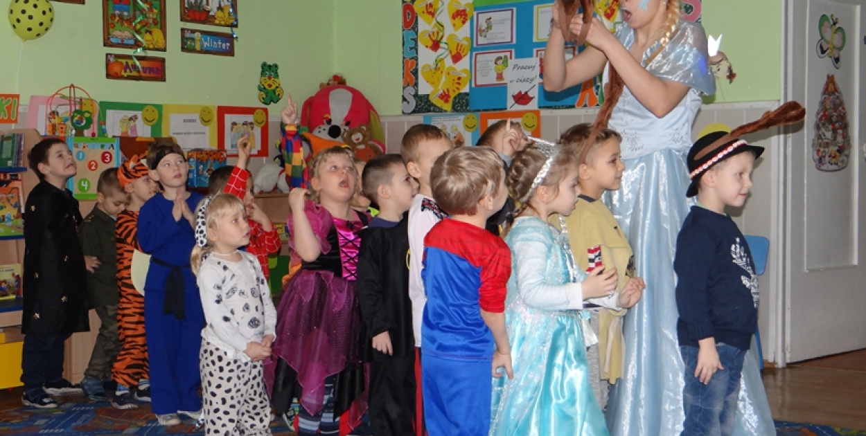 Przedszkolaki z Krzyżowic odwiedziły Krainę Lodu