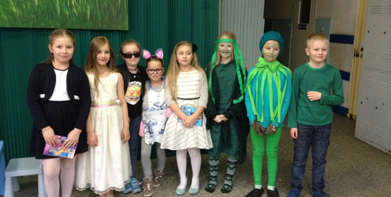 Mali czytelnicy z Publicznej Szkoły Podstawowej nr 5