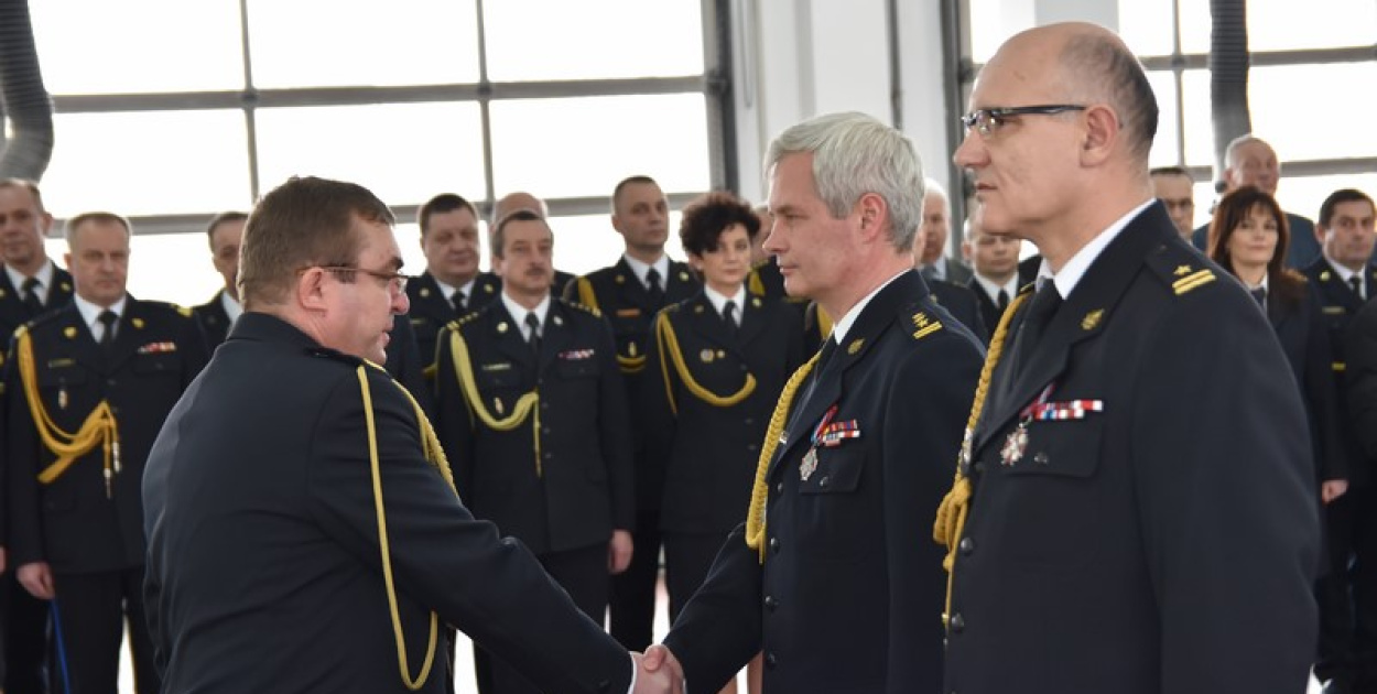 Komendant Straży Pożarnej w Brzegu odchodzi na emeryturę