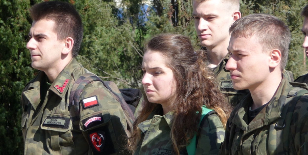 Trening  pod kierunkiem żołnierskiej kadry