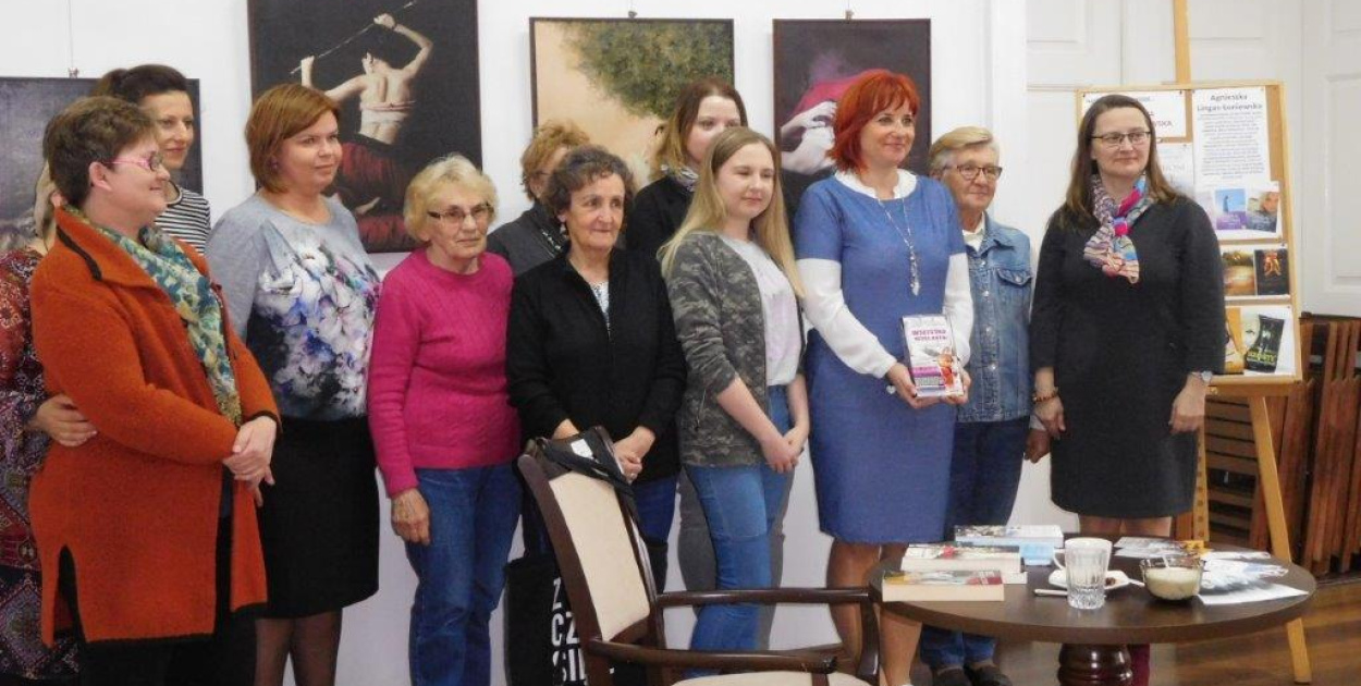 Spotkanie autorskie z Agnieszką Lingas-Łoniewską