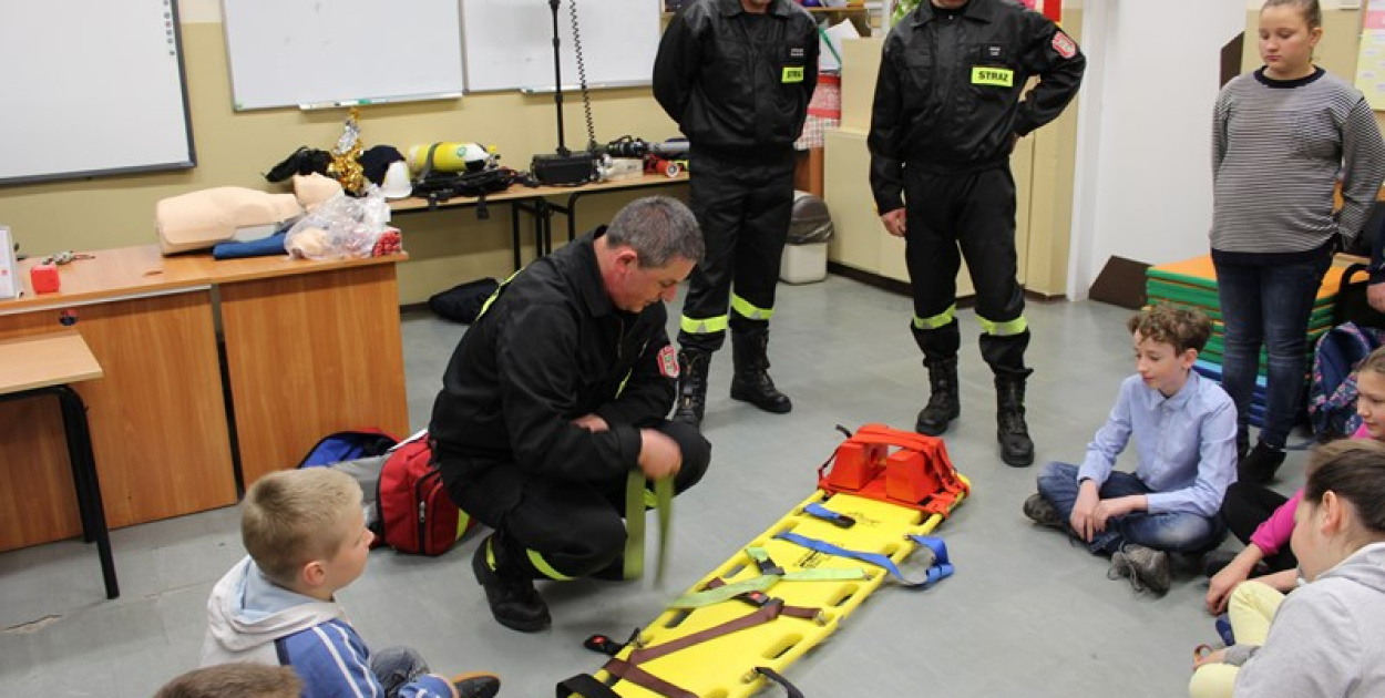 "Rycerze Floriana" w PSP w Olszance