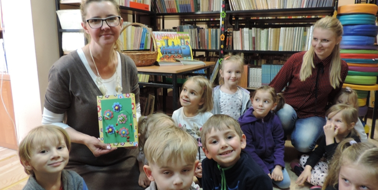 Przedszkolaki z Trójki lubią książki