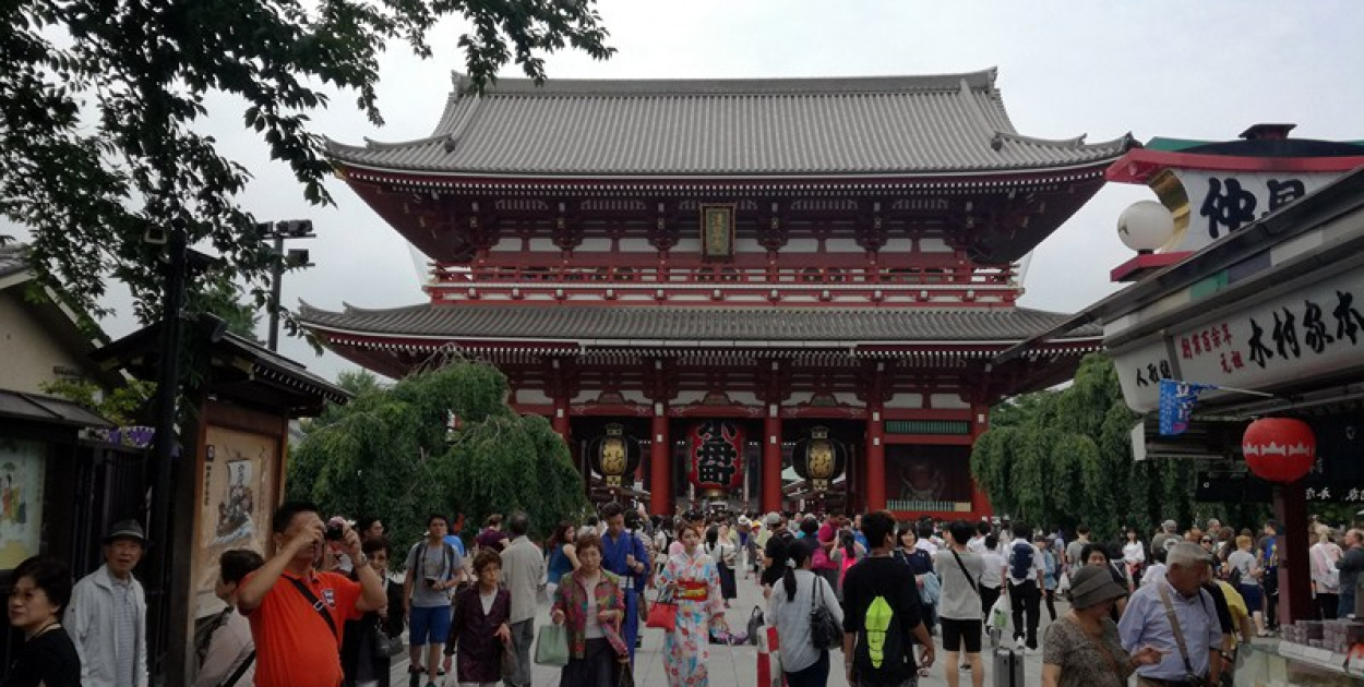  Brzeżanin w Japonii (cz.4) - Ogień świątyni Sensō-ji, woda z Sumida…