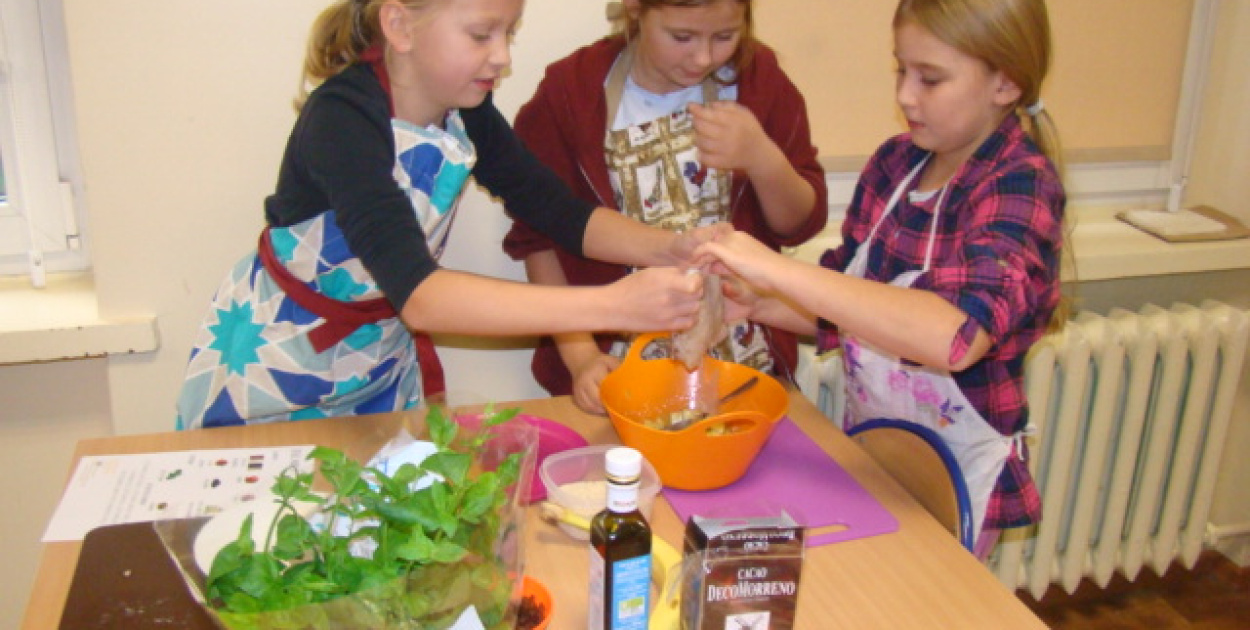 Bez cukur i smacznie- warsztaty kulinarne w PSP w Łosiowie