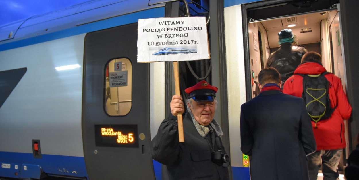 Pendolino zatrzymuje się w Brzegu. Podróż do stolicy trwa 3 godziny
