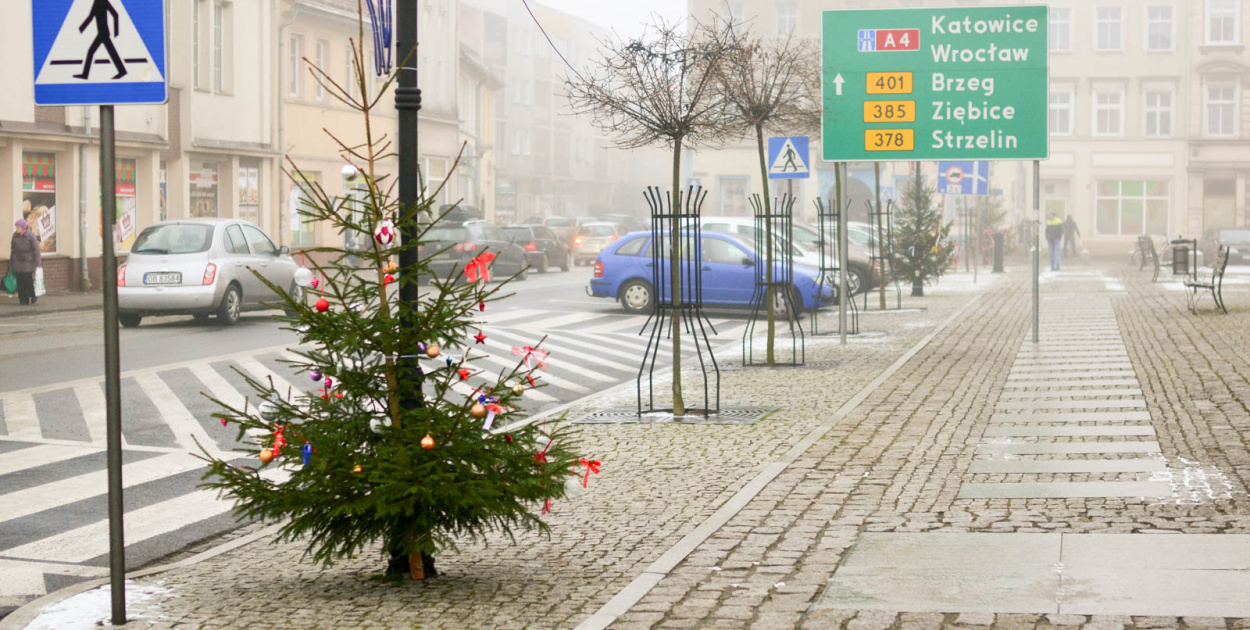 Przedszkolaki i uczniowie udekorowali świąteczne drzewka